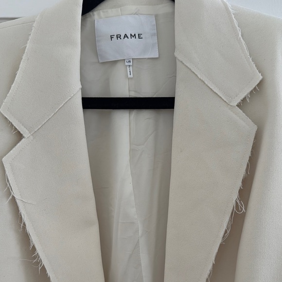 Frame Denim Off-White Blazer - Picture 2 of 5